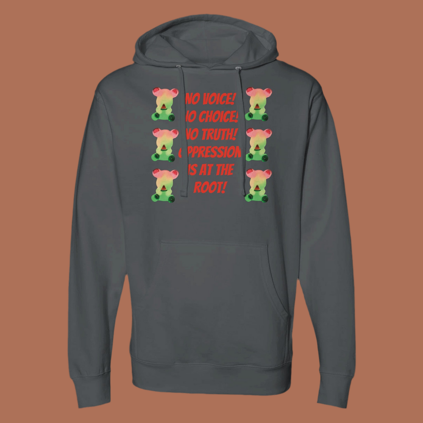 Hooded Sweatshirt | No Voice