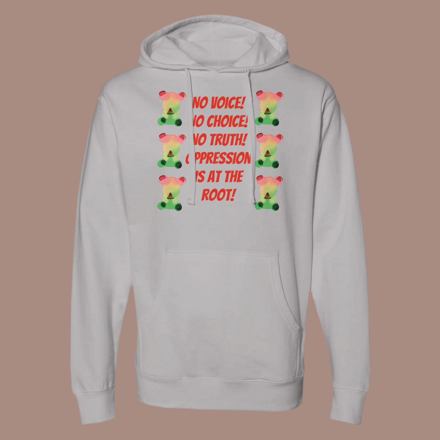 Hooded Sweatshirt | No Voice