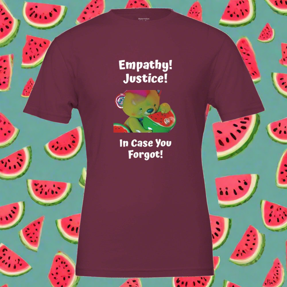 Unisex T-shirt Empathy Watermelon Bear