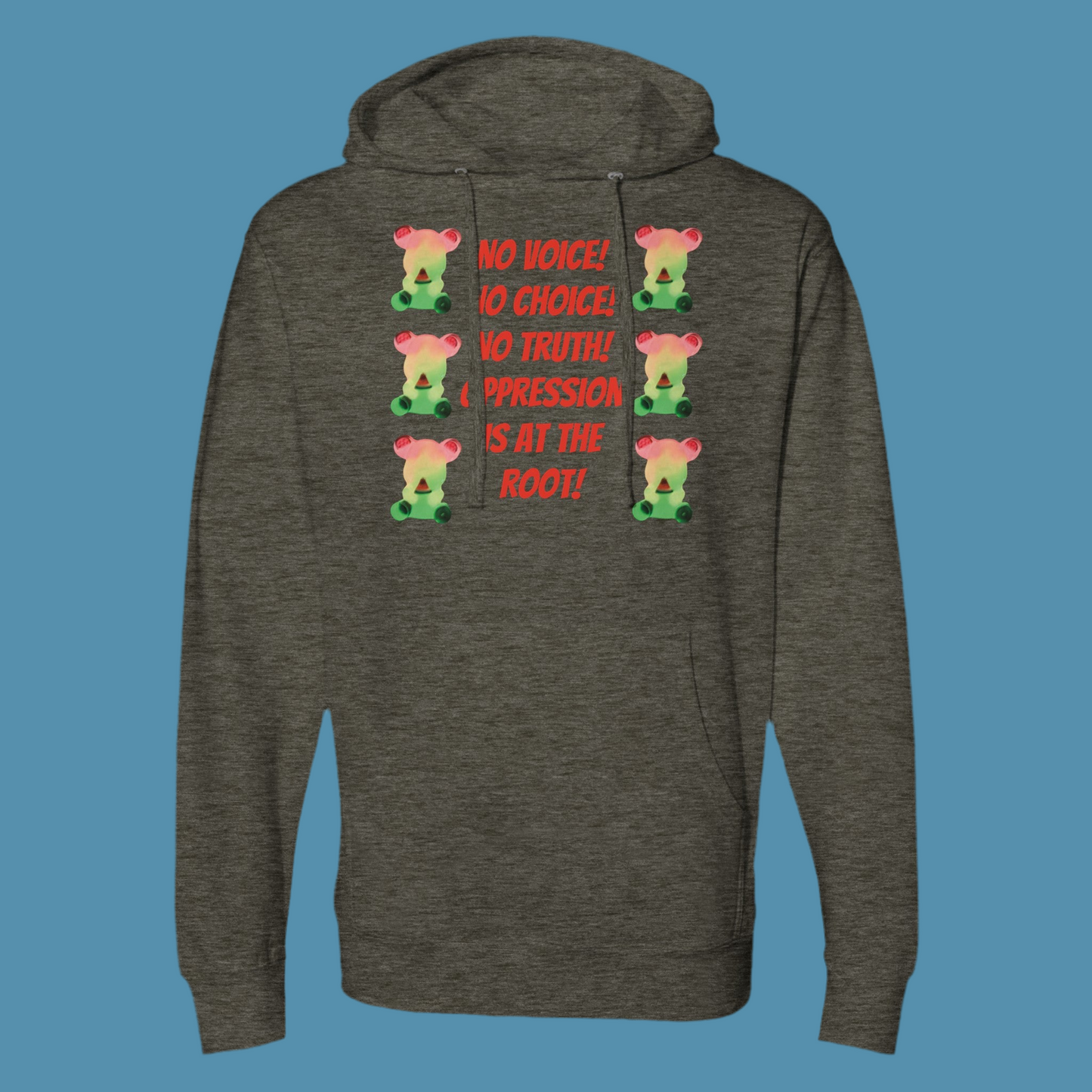 Hooded Sweatshirt | No Voice