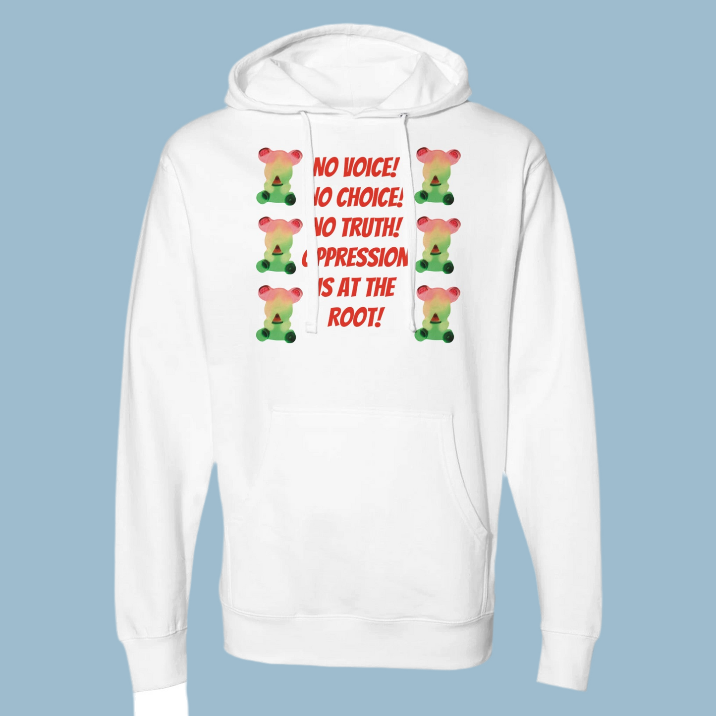 Hooded Sweatshirt | No Voice