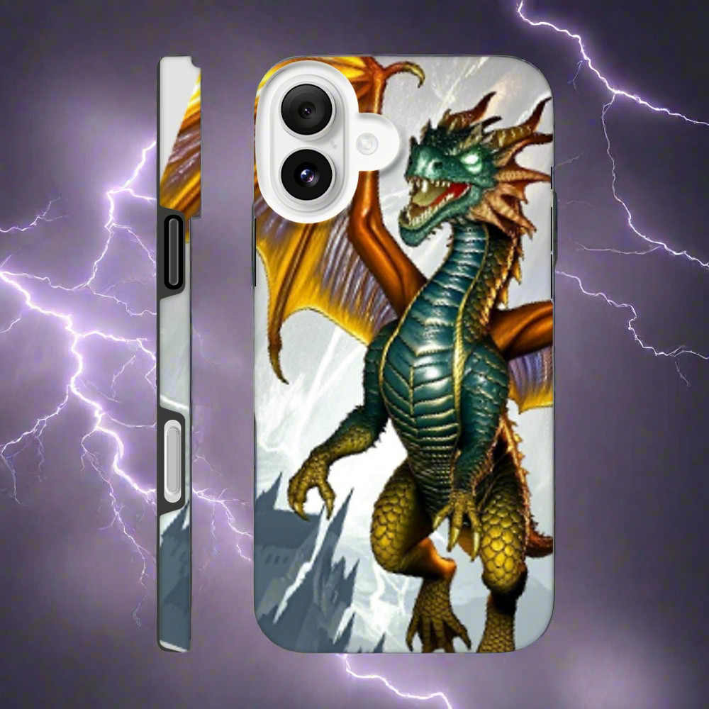 iPhone Tough Case Gold Dragon 2