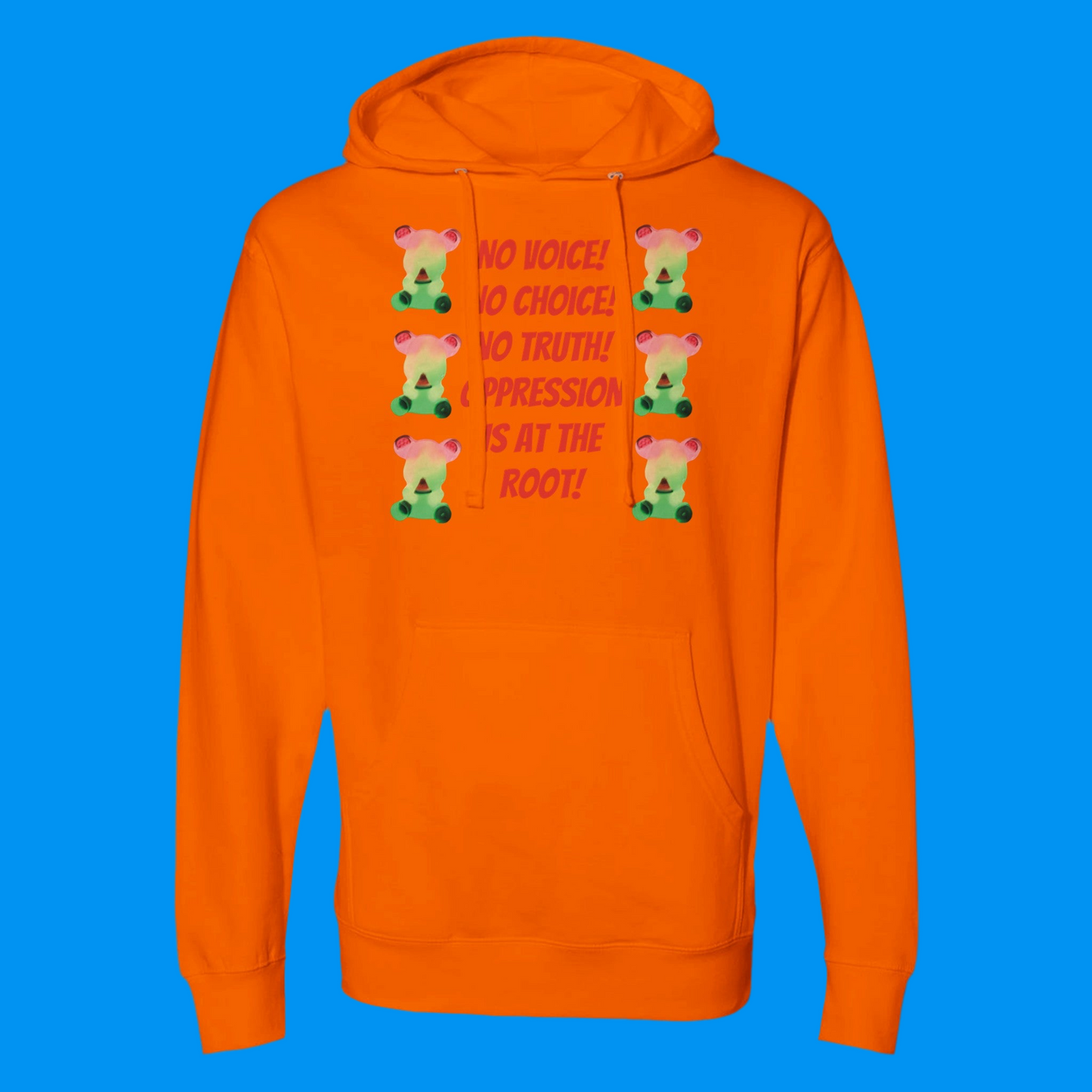 Hooded Sweatshirt | No Voice
