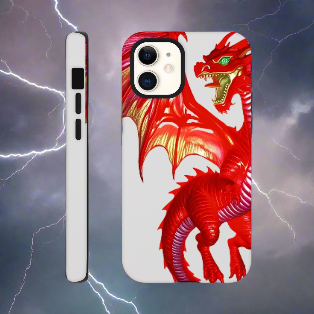iPhone Tough Case Red Dragon