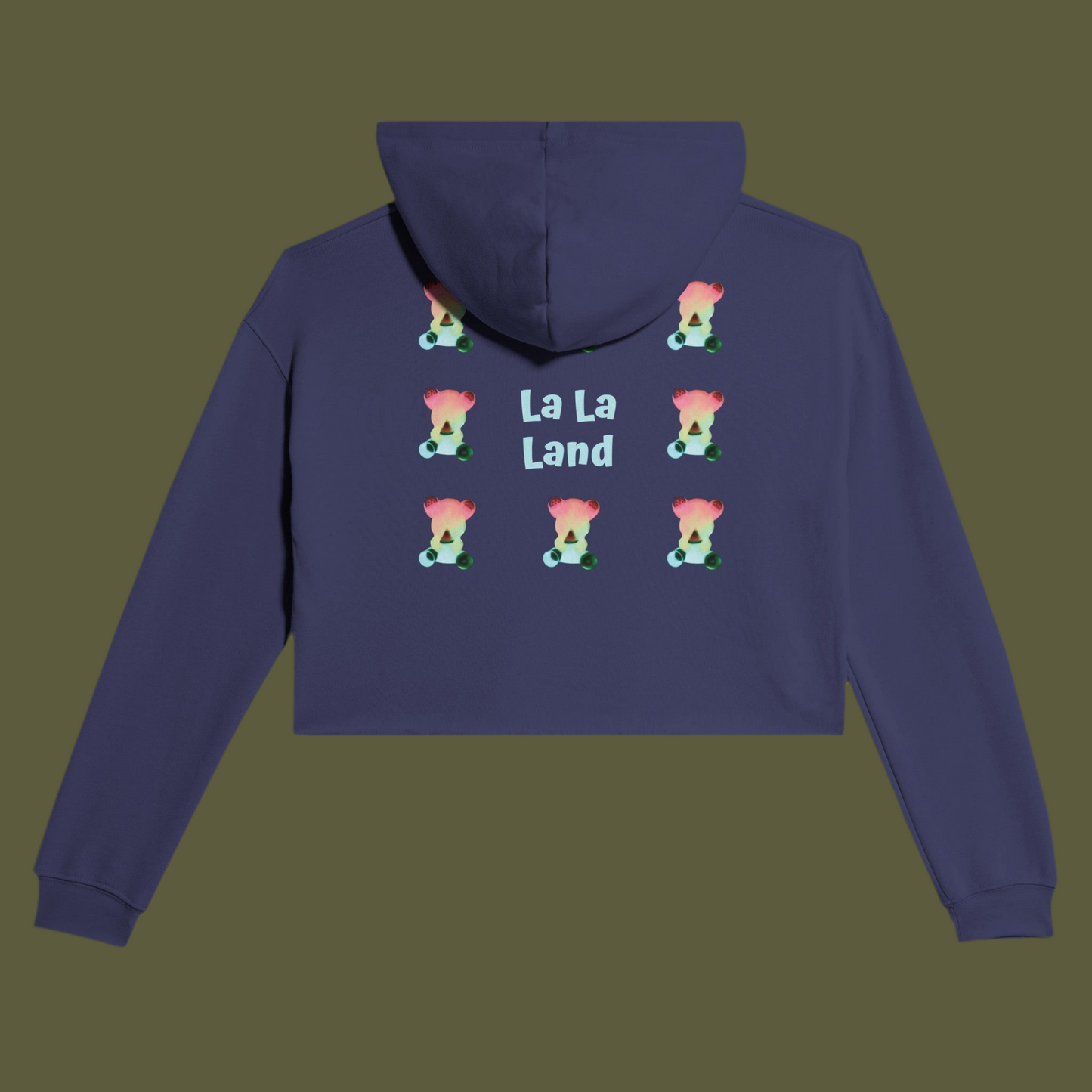 Cropped Hoodie | Bella + Canvas Listen