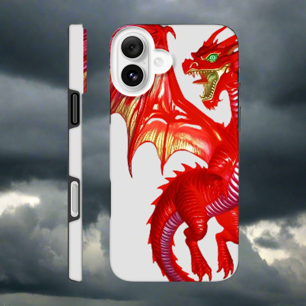 iPhone Tough Case Red Dragon