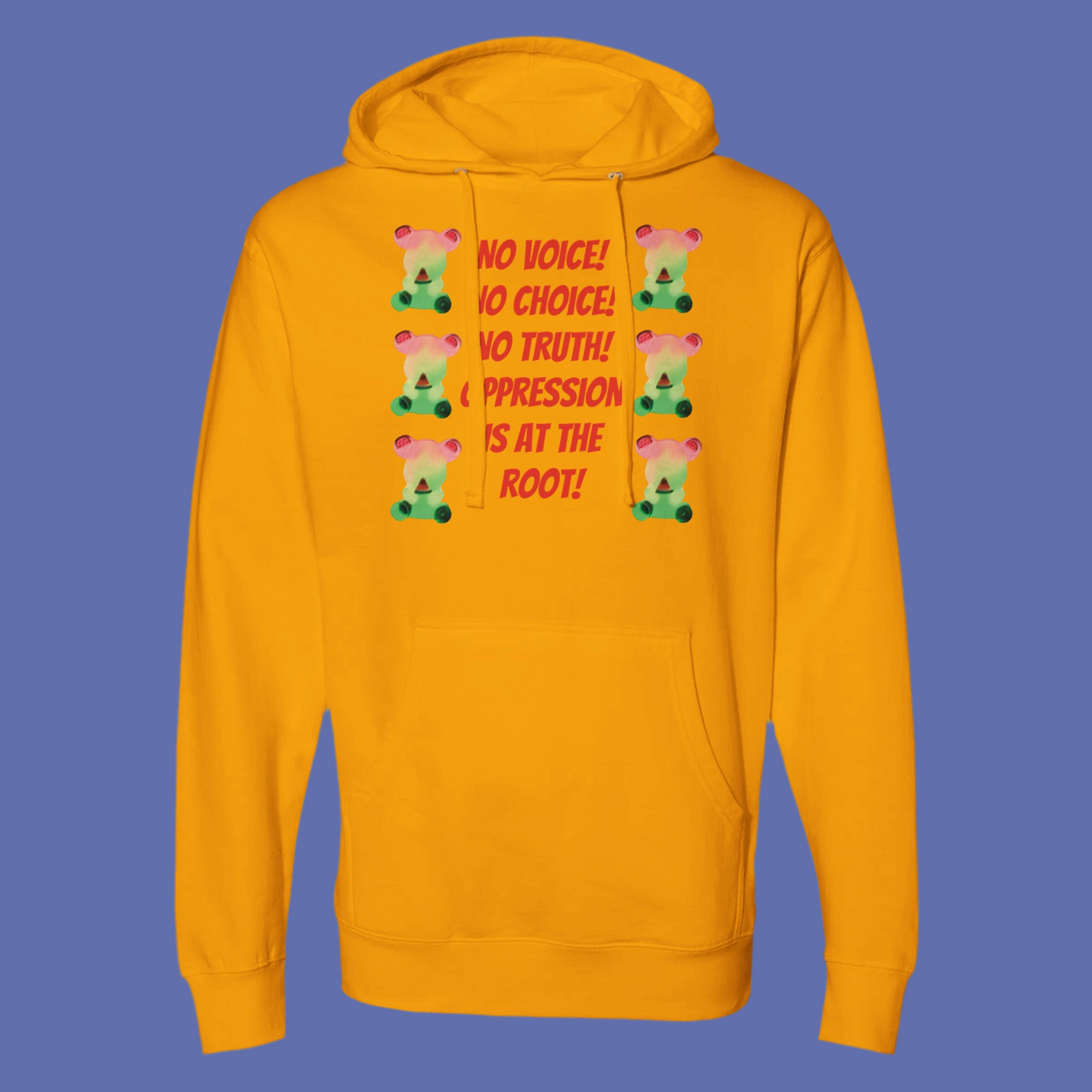 Hooded Sweatshirt | No Voice
