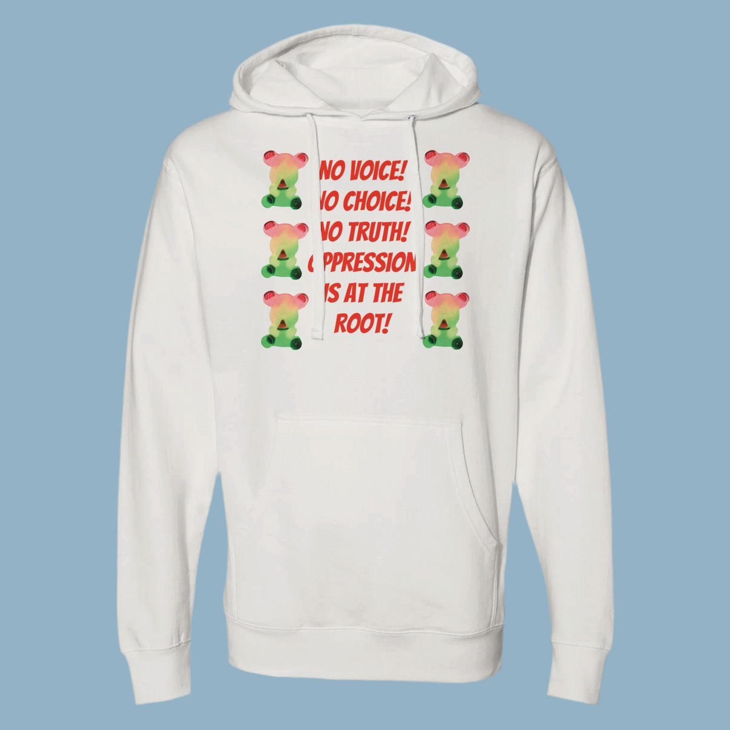 Hooded Sweatshirt | No Voice