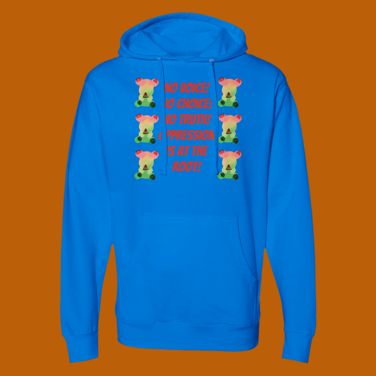 Hooded Sweatshirt | No Voice
