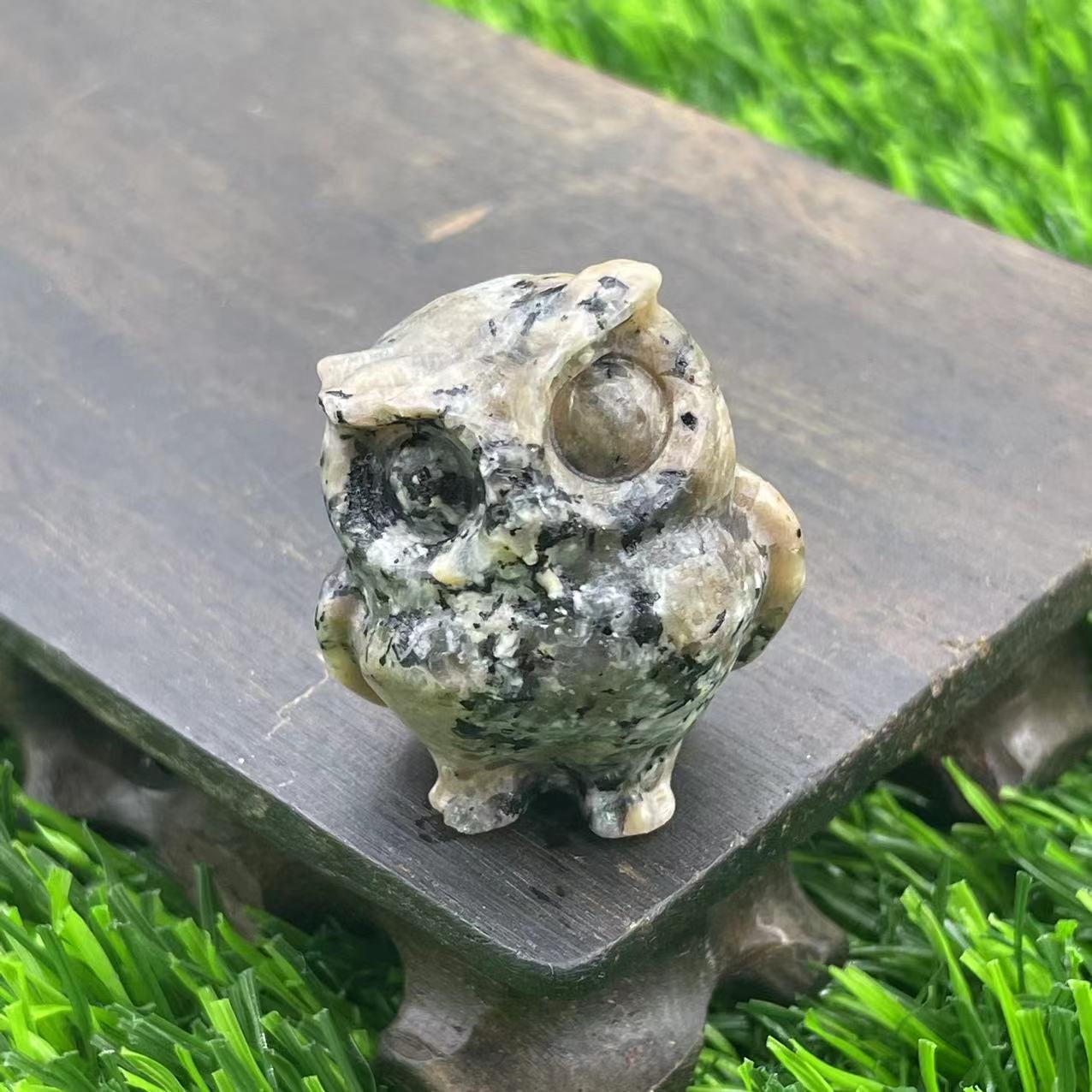 3.5cm Natural Stone Owl