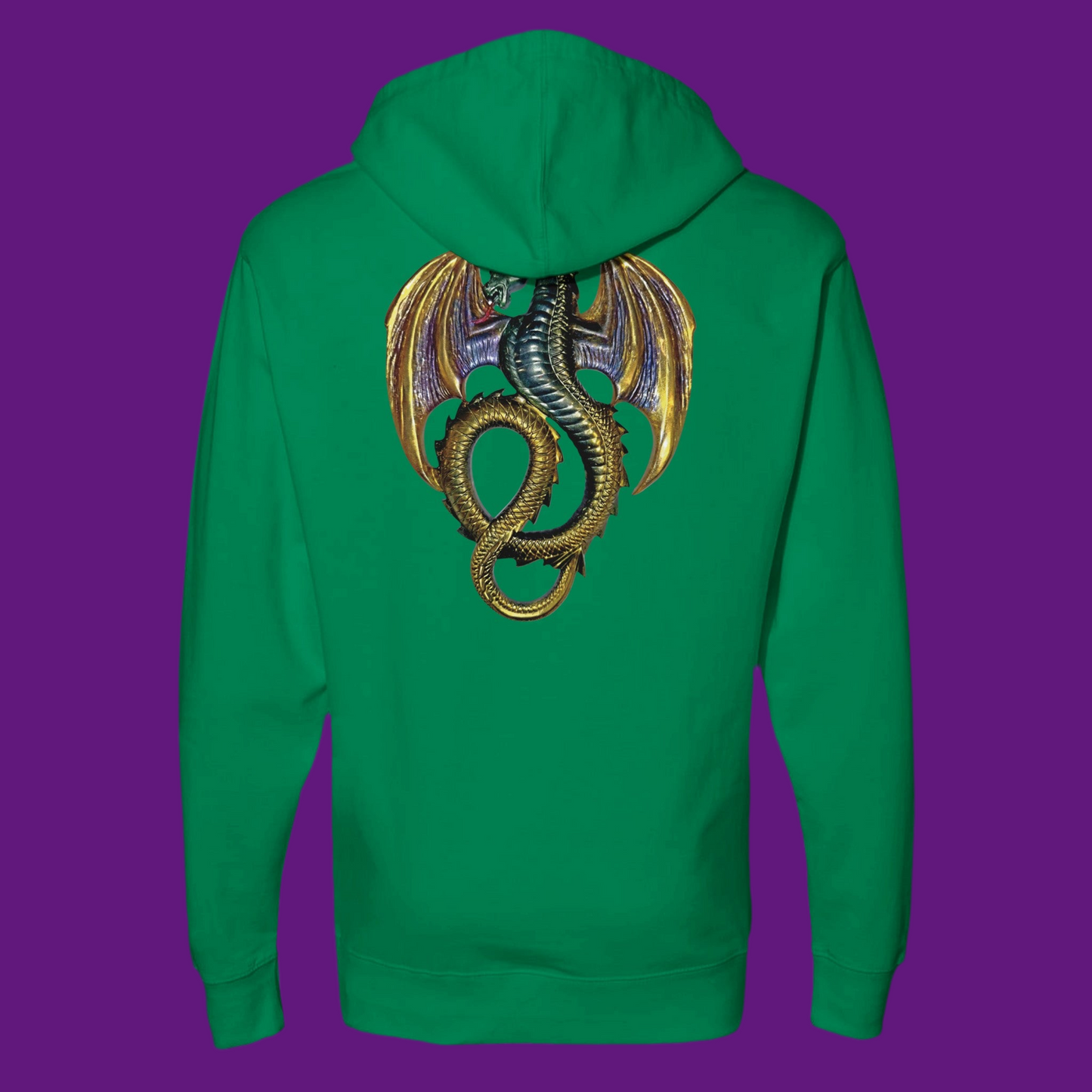 Hooded Sweatshirt Golden Dragon