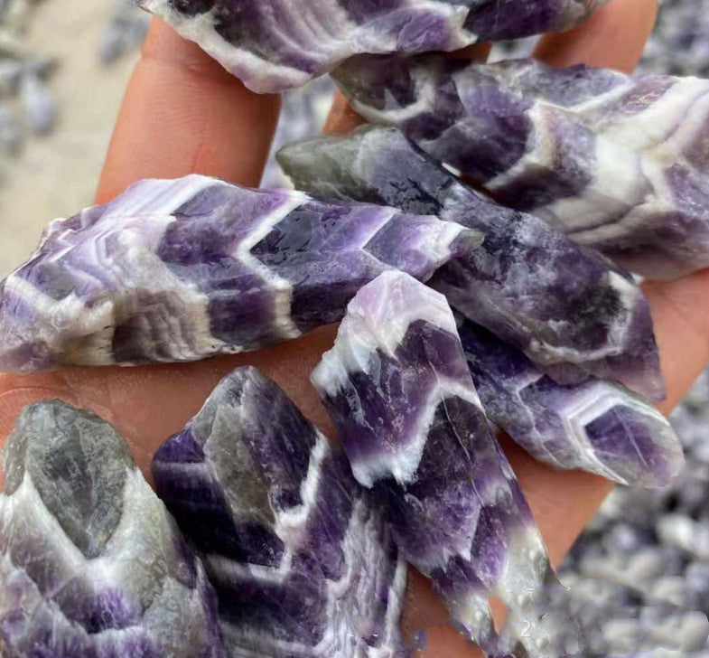 Natural Amethyst Raw Stone Decoration