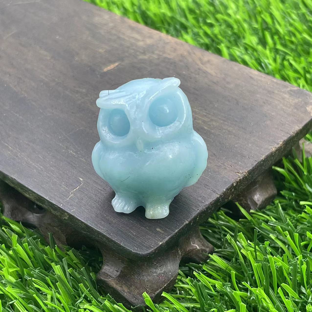 3.5cm Natural Stone Owl