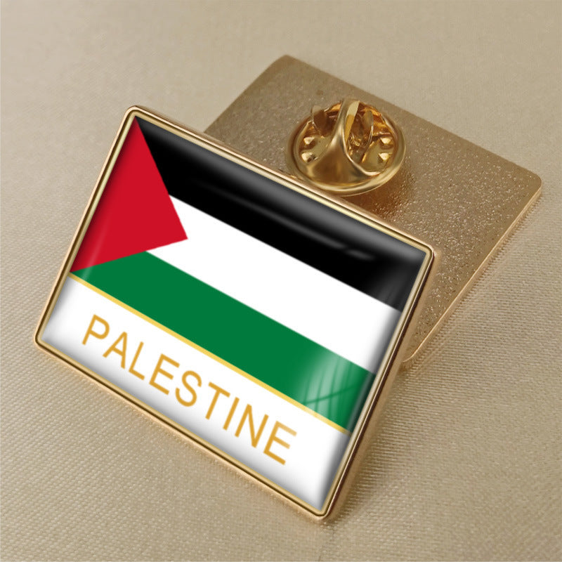 Palestinian Flag Pin