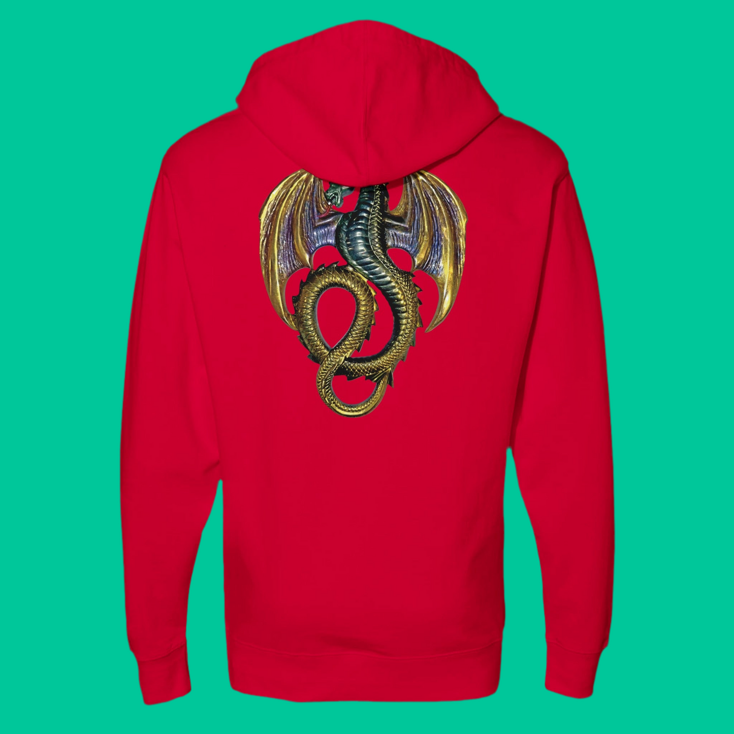 Hooded Sweatshirt Golden Dragon