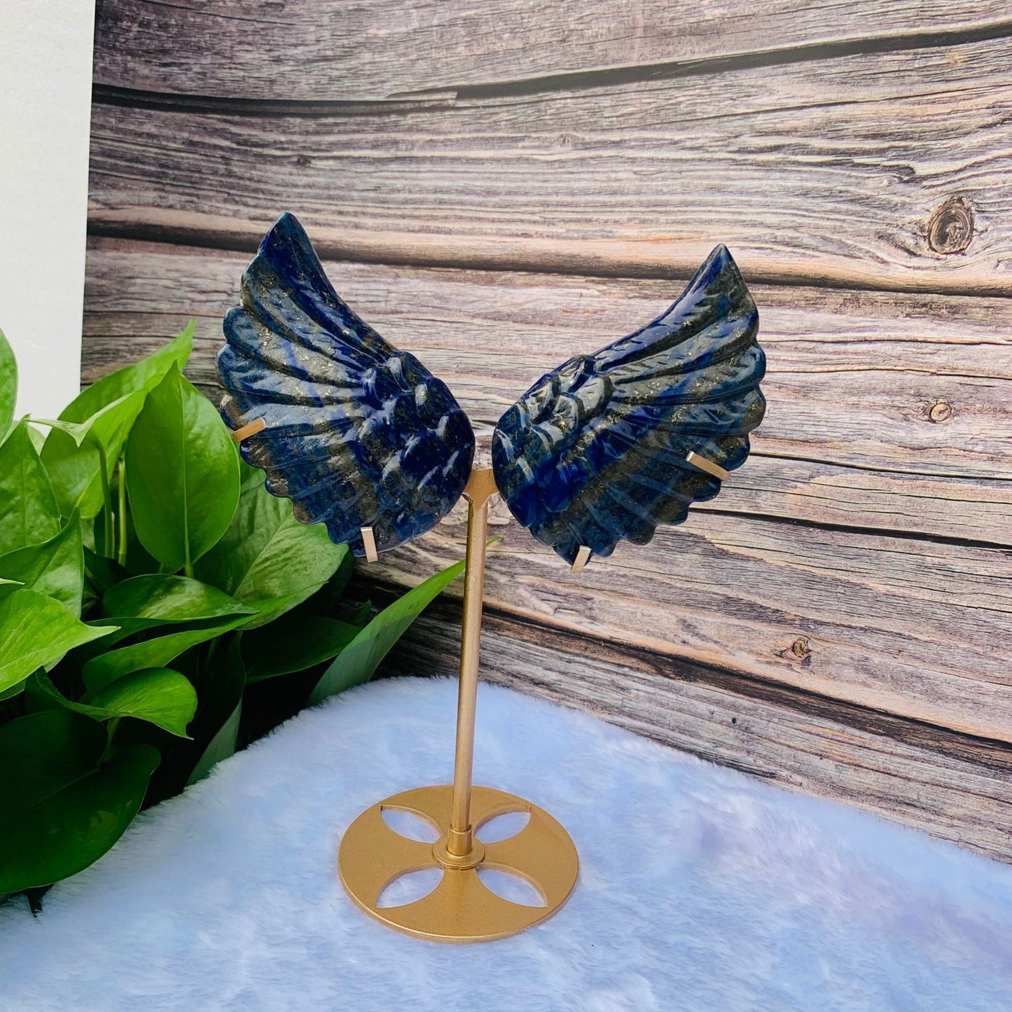 Carved Angel Wings Table Decoration Office Ornaments