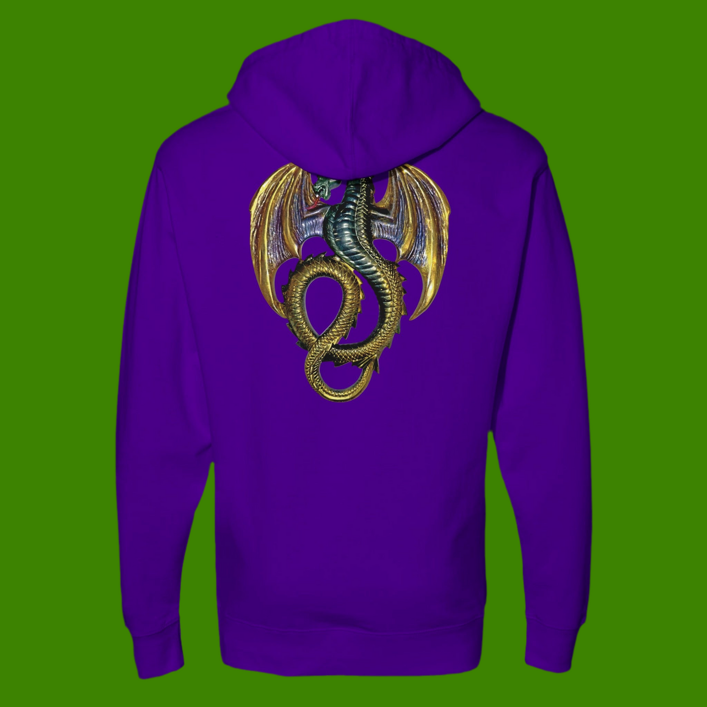 Hooded Sweatshirt Golden Dragon