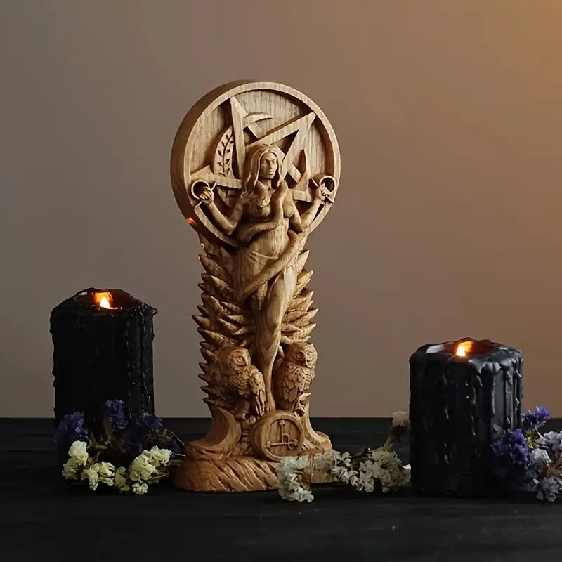 Pagan Altar Lilith Goddess Statue