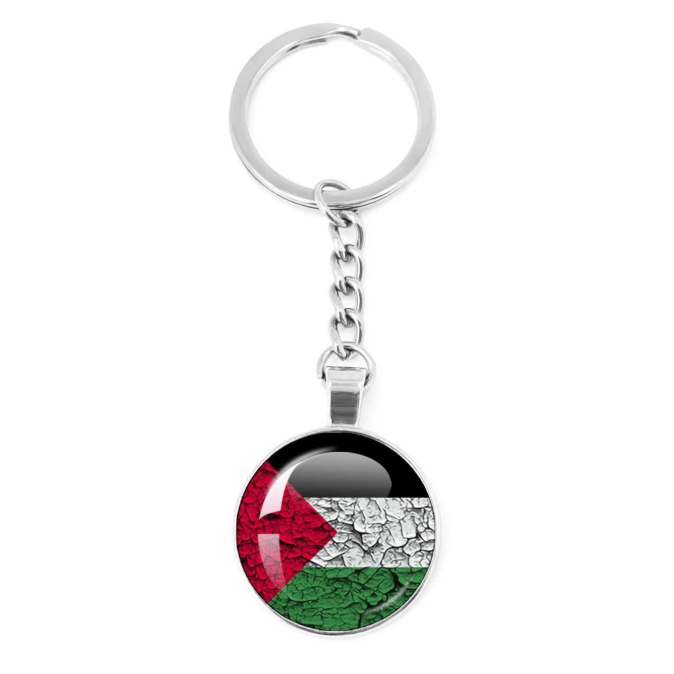 Palestinian Flag Keychain