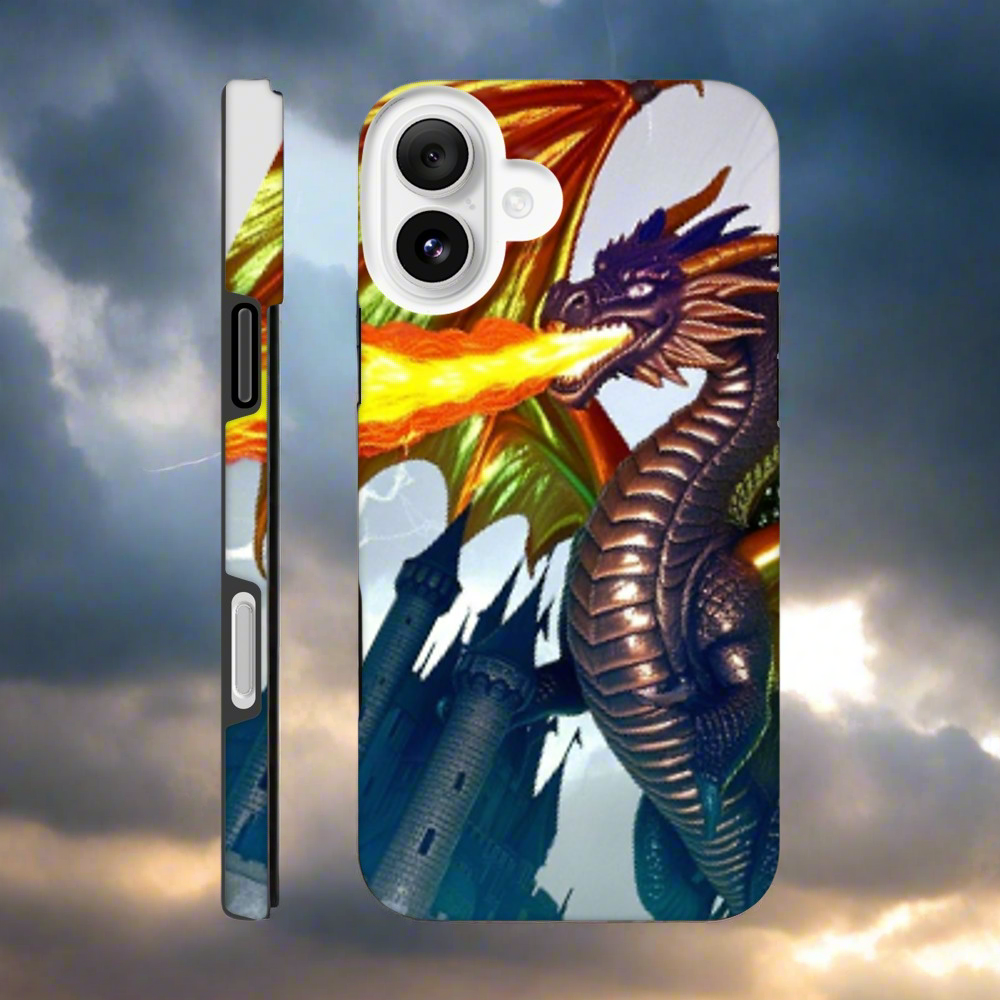 iPhone Tough Case Rainbow Dragon