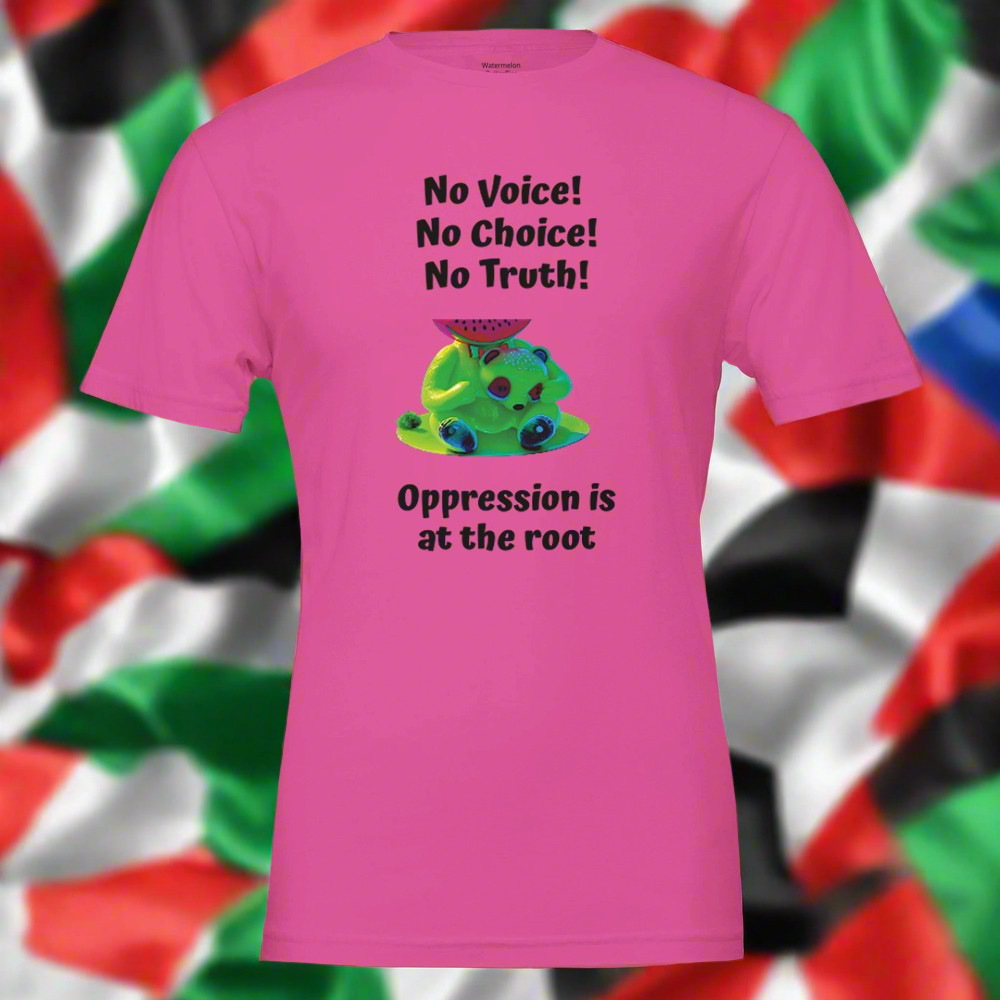 Unisex T-shirt Oppression Watermelon bear