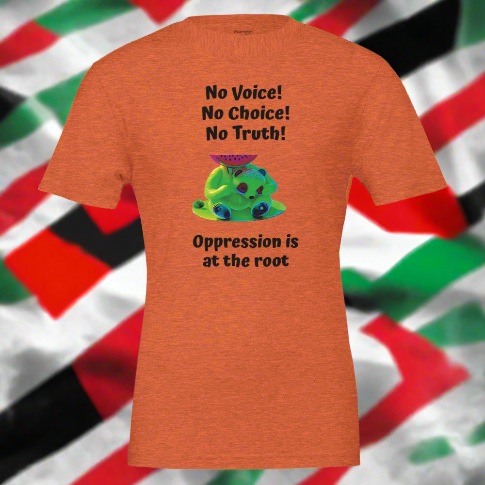 Unisex T-shirt Oppression Watermelon bear