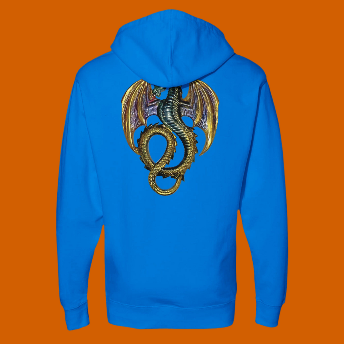 Hooded Sweatshirt Golden Dragon