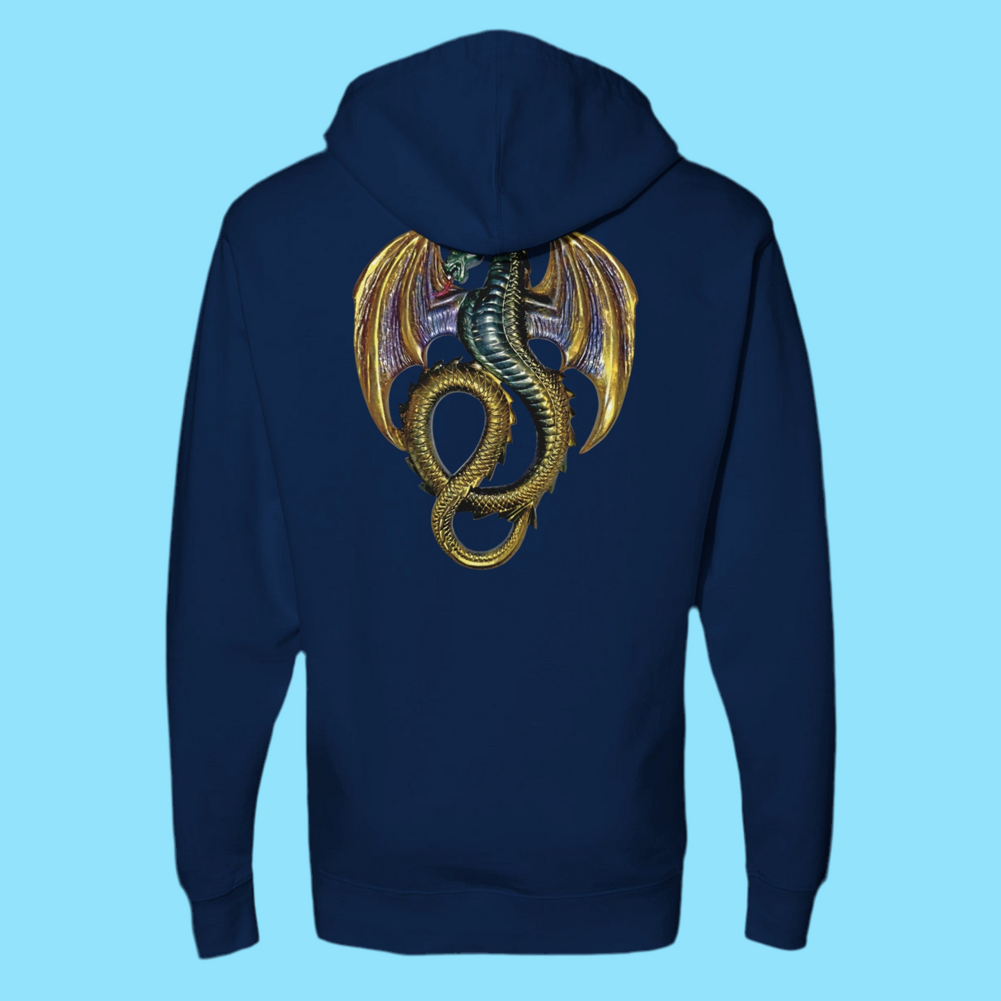 Hooded Sweatshirt Golden Dragon