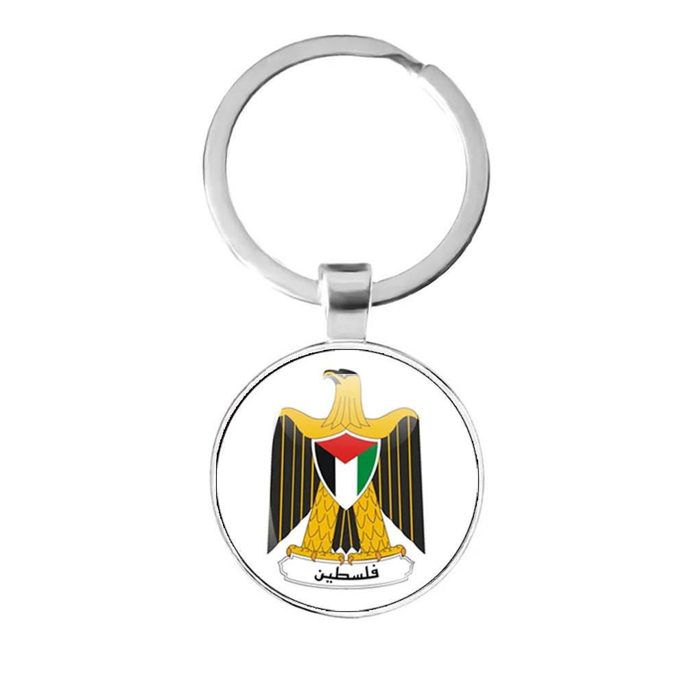 Palestinian Flag Keychain