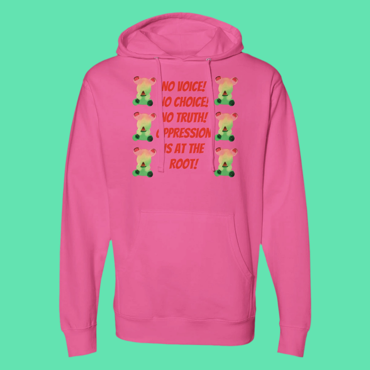 Hooded Sweatshirt | No Voice