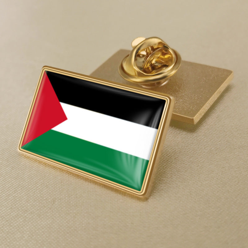 Palestinian Flag Pin