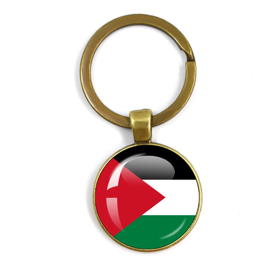 Palestinian Flag Keychain