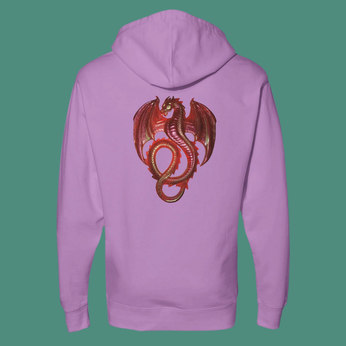 Hooded Sweatshirt Red Dragon