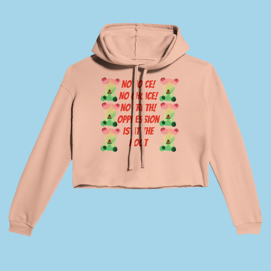 Cropped Hoodie | Bella + Canvas No Voice