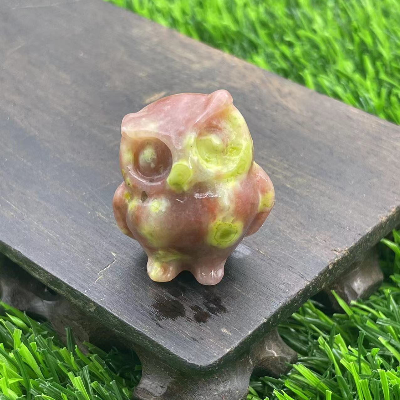 3.5cm Natural Stone Owl