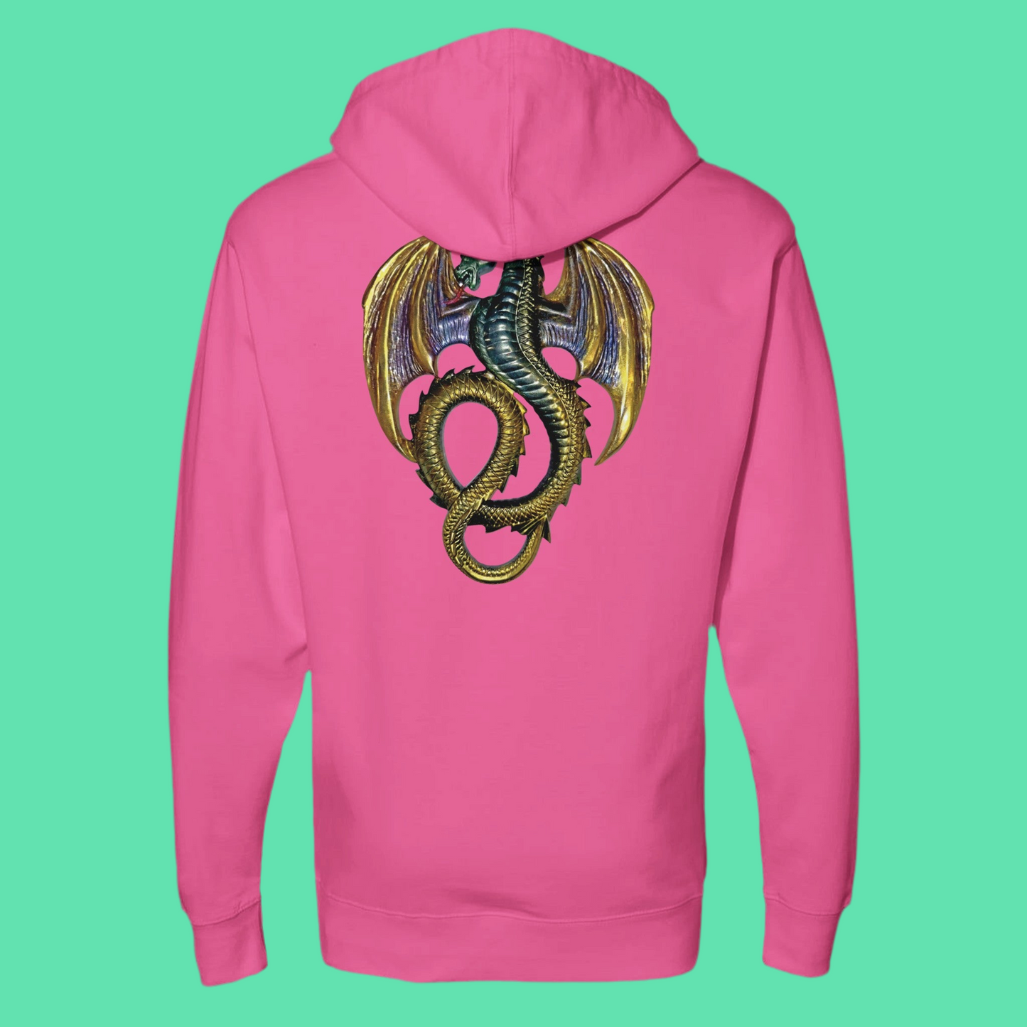 Hooded Sweatshirt Golden Dragon