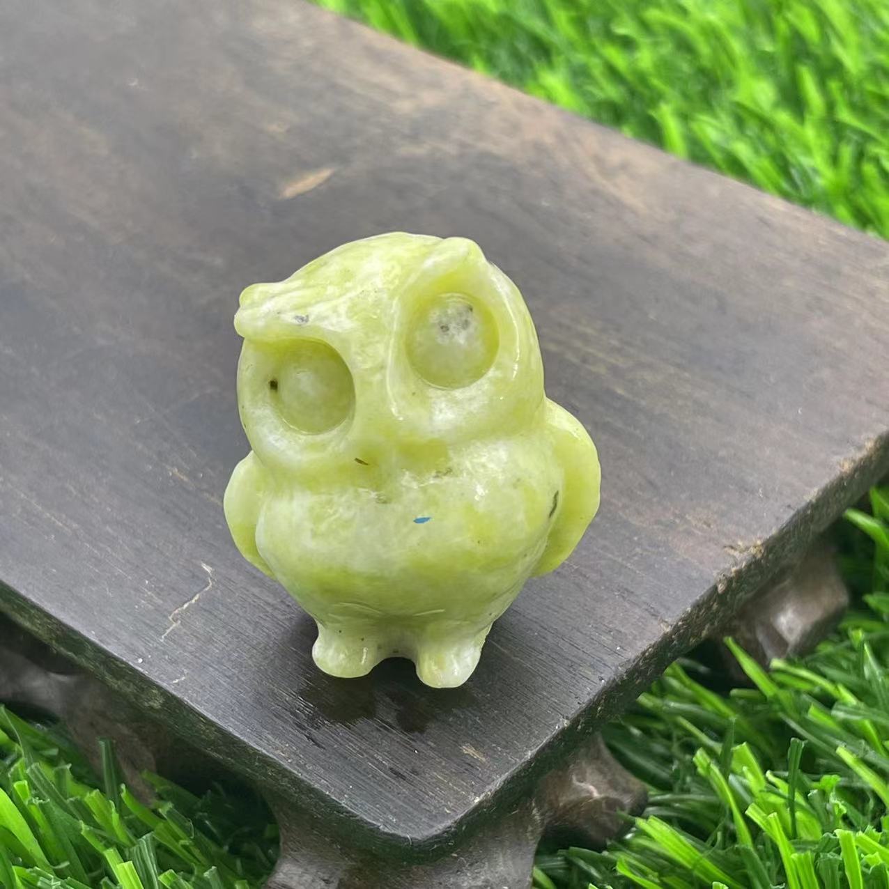 3.5cm Natural Stone Owl