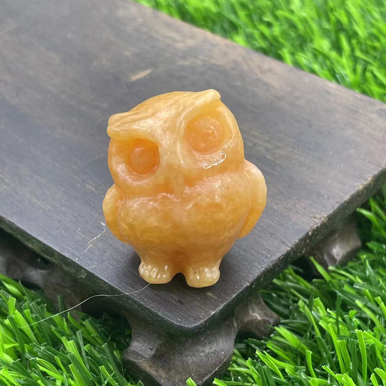 3.5cm Natural Stone Owl