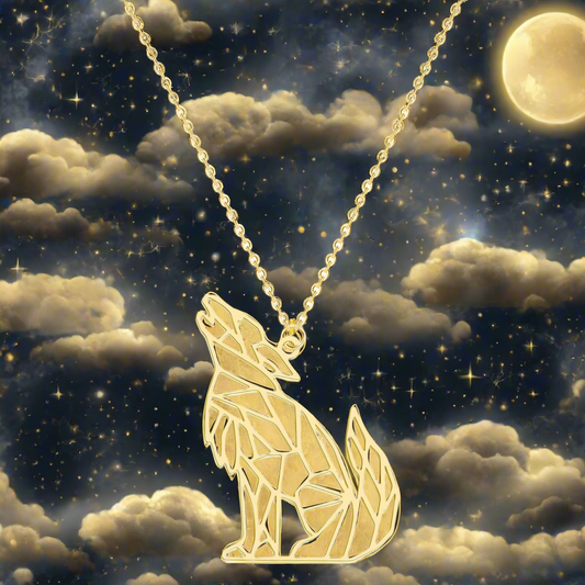 Wolf Howling Pendant