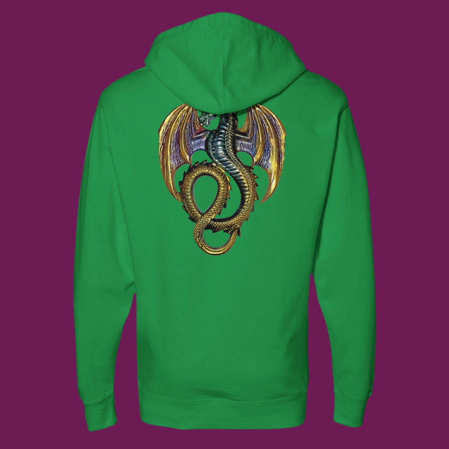 Hooded Sweatshirt Golden Dragon