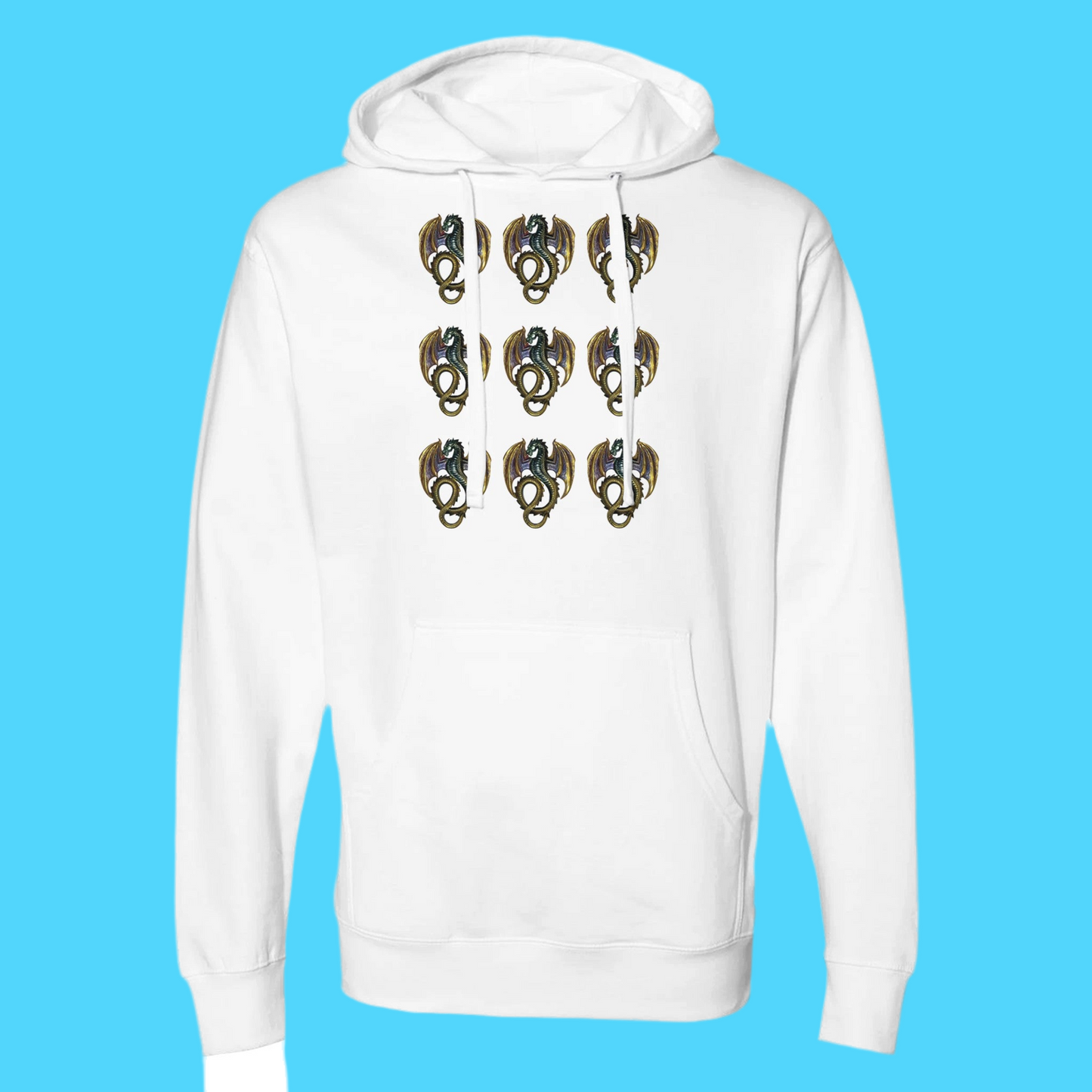 Hooded Sweatshirt Golden Dragon