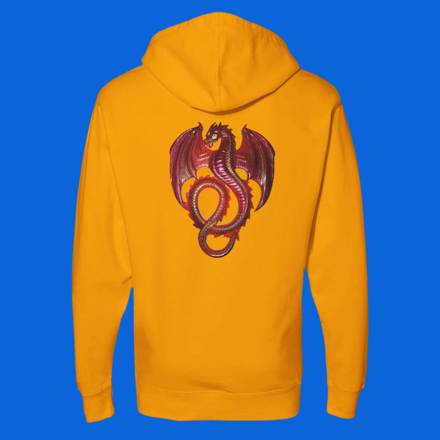 Hooded Sweatshirt Red Dragon