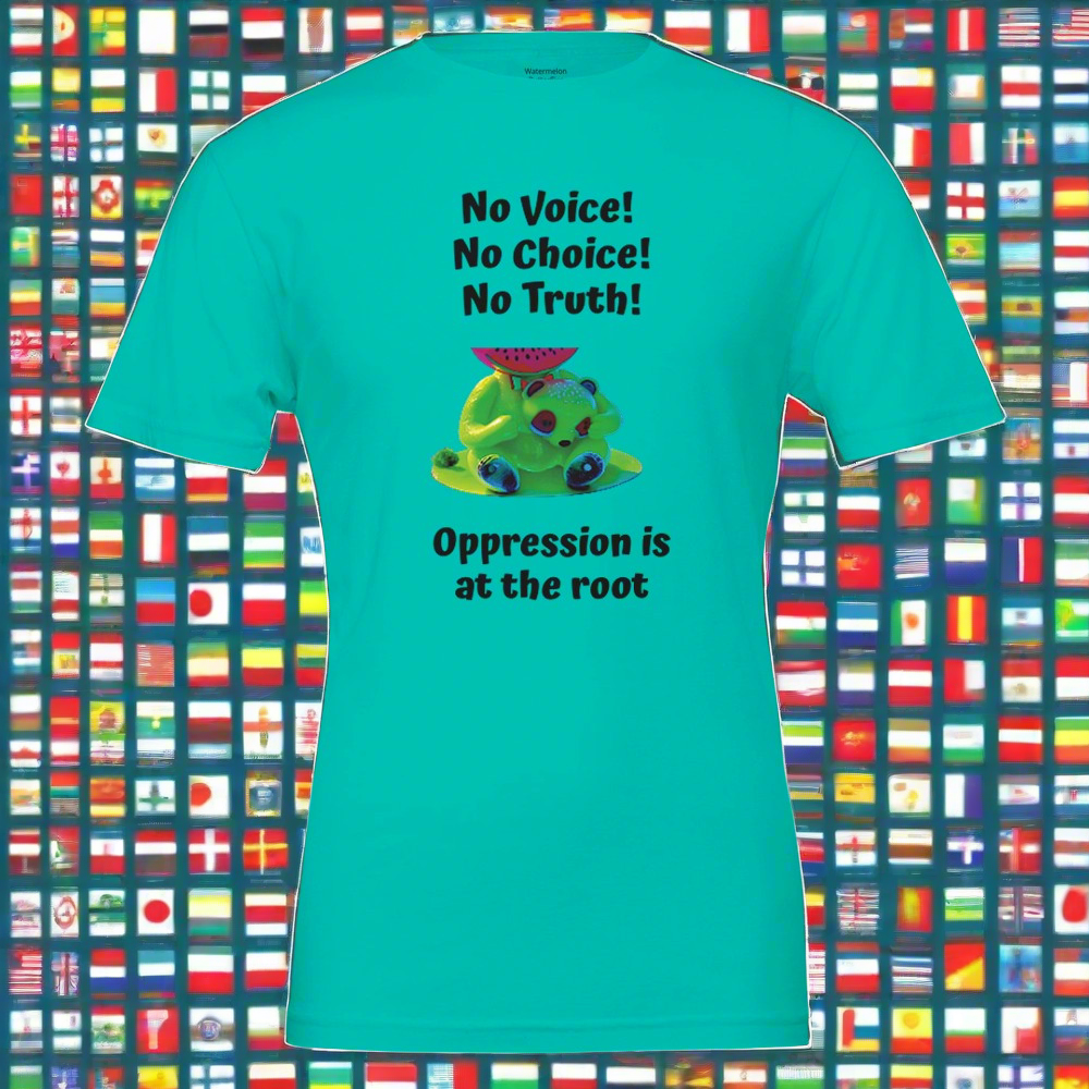 Unisex T-shirt Oppression Watermelon bear