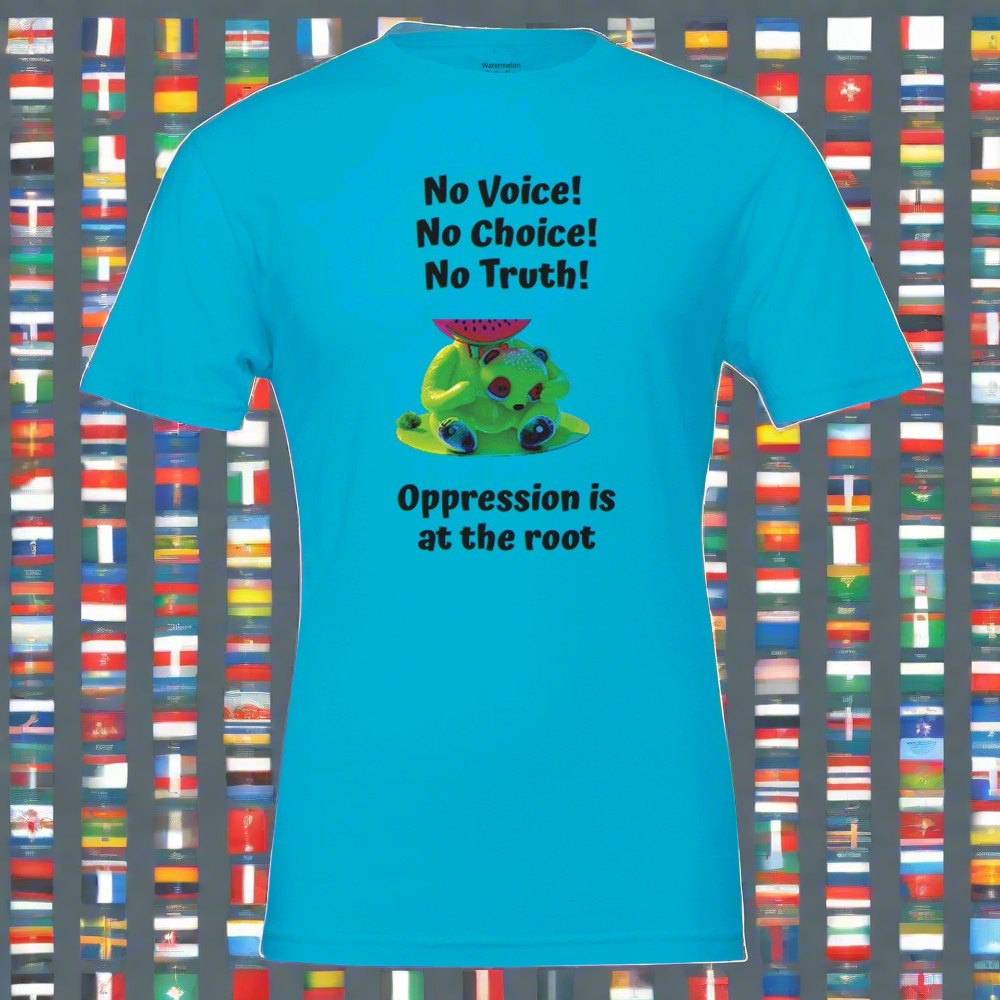 Unisex T-shirt Oppression Watermelon bear