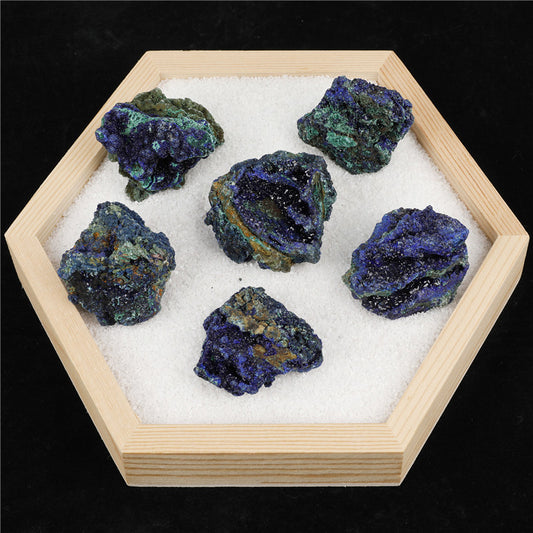 New Large Particle Natural Stone Azurite