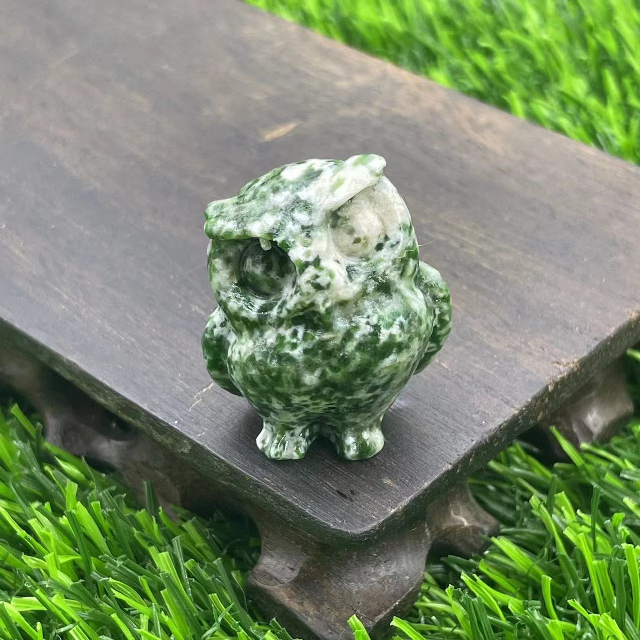 3.5cm Natural Stone Owl