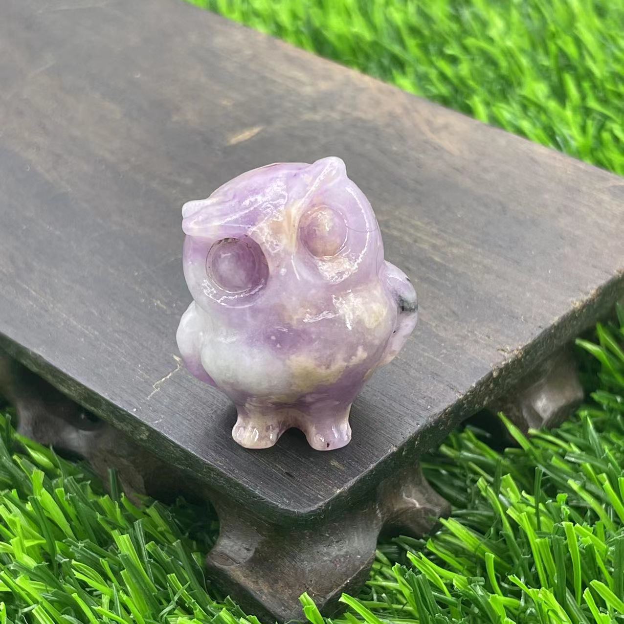 3.5cm Natural Stone Owl