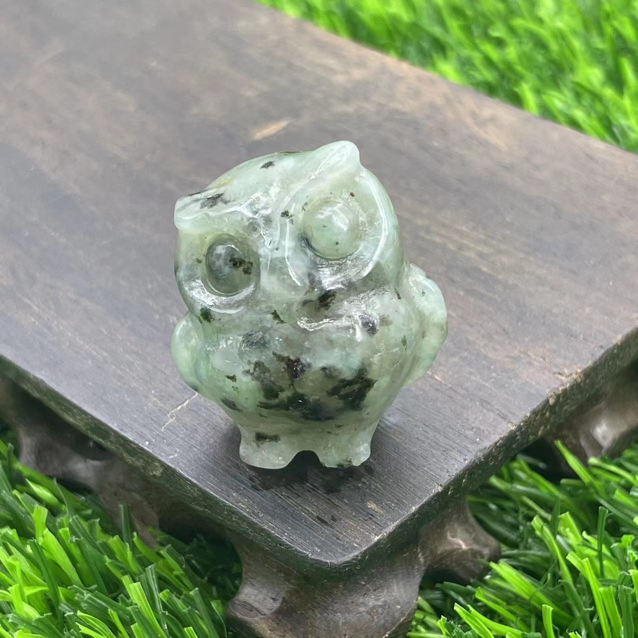 3.5cm Natural Stone Owl