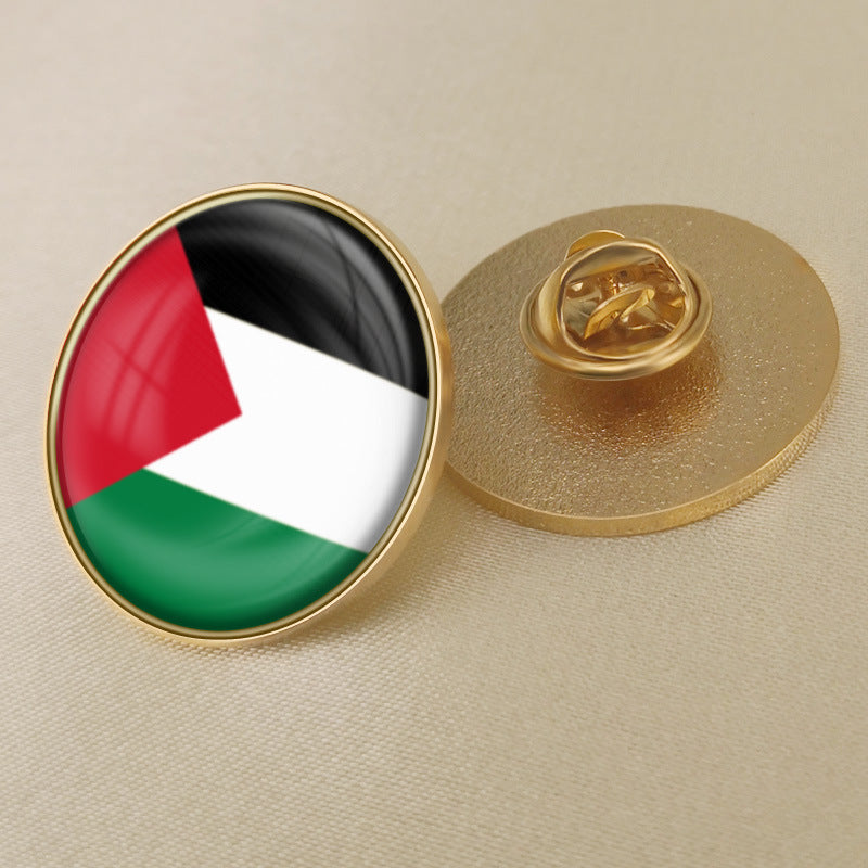 Palestinian Flag Pin