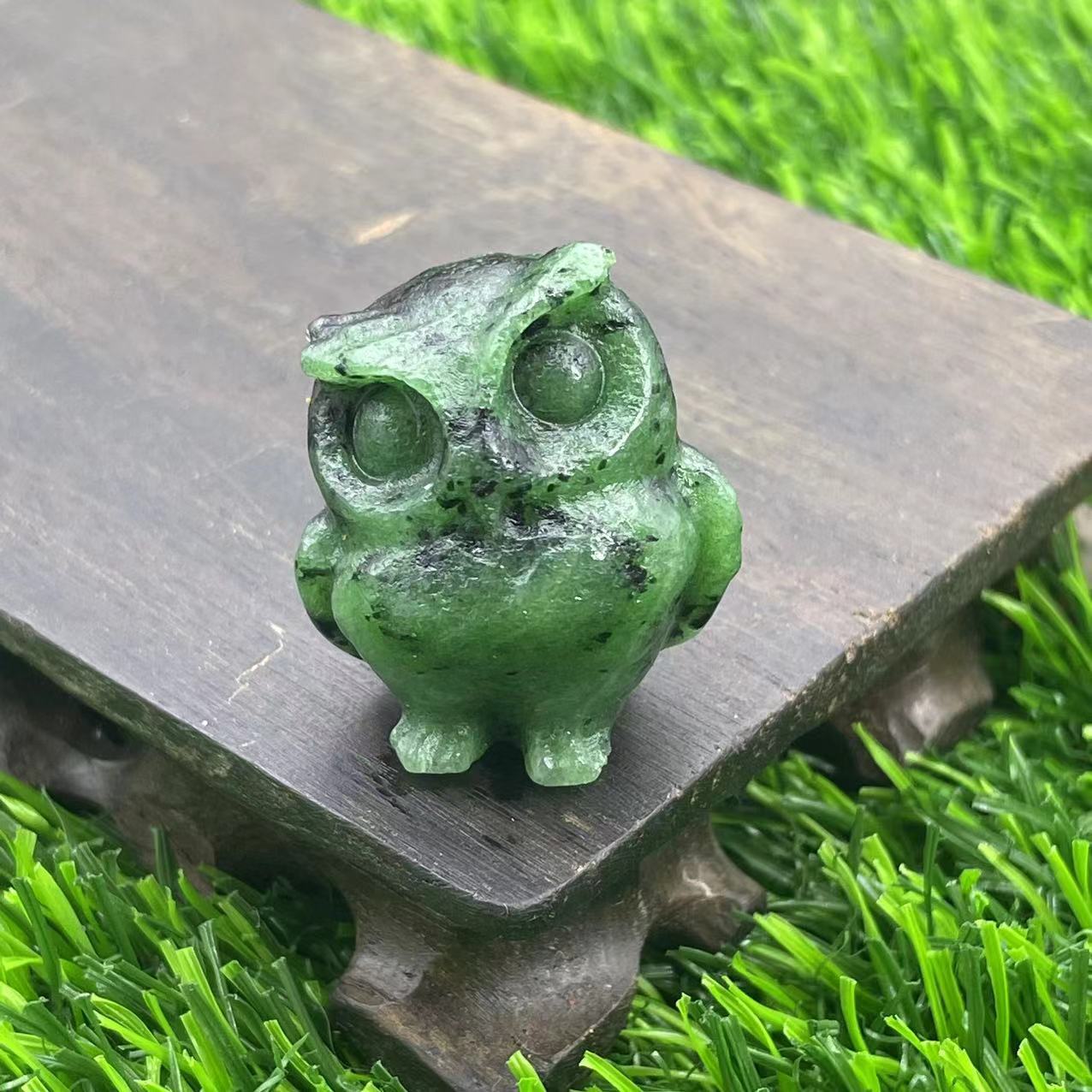 3.5cm Natural Stone Owl